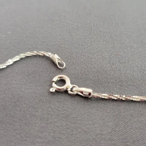 Green Onyx Rhodium Over Silver Heart Necklace, Ring (Sz 7.5), & Earrings - Picture 4 of 16